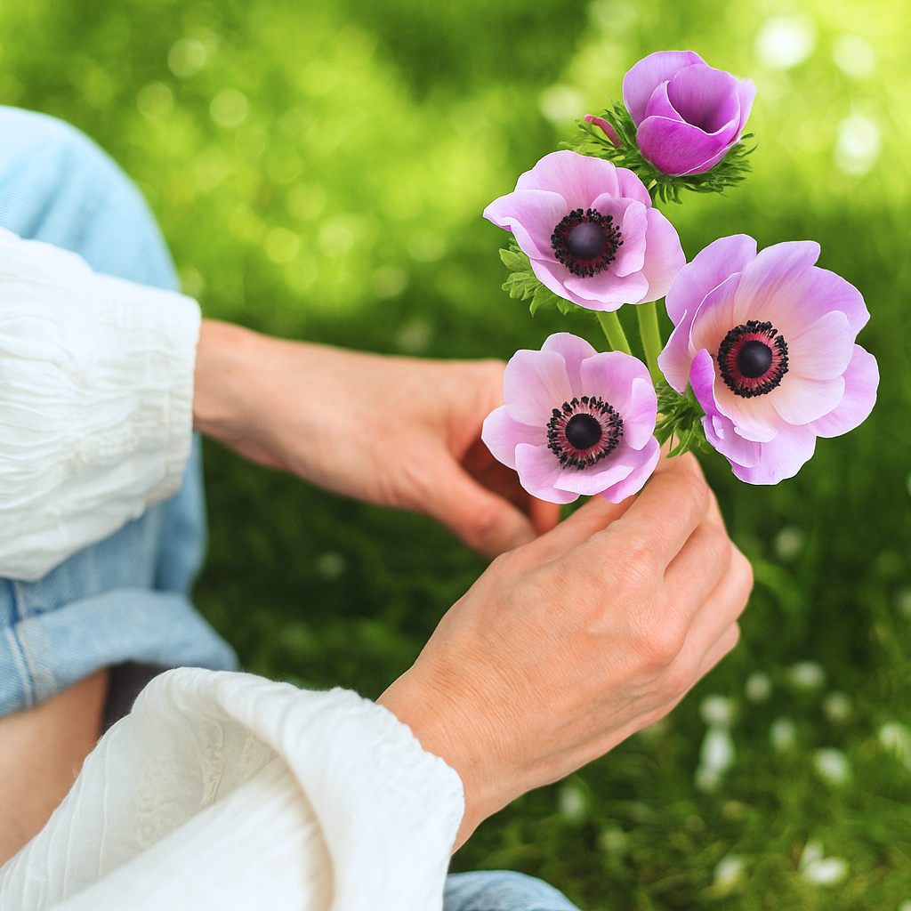 Anemonen verzorgen – alles wat je moet weten over planten, overwinteren en verzorging